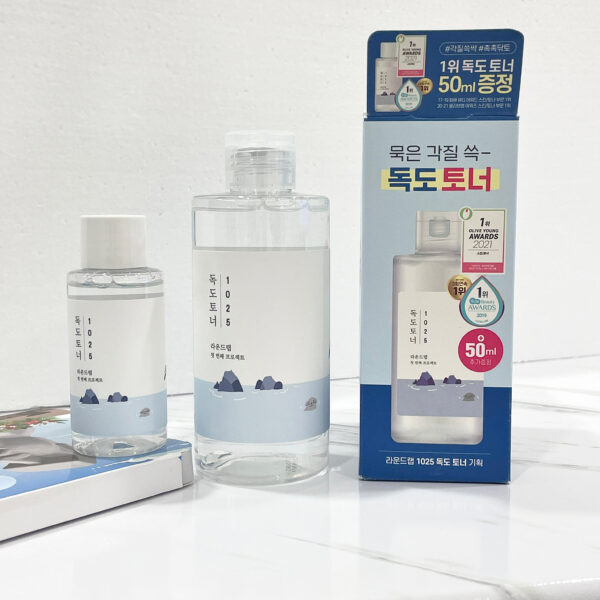 【ROUND LAB 獨島】韓國 1025 海洋深層化妝水 200ml+50ml 買一送一濕敷爽膚水